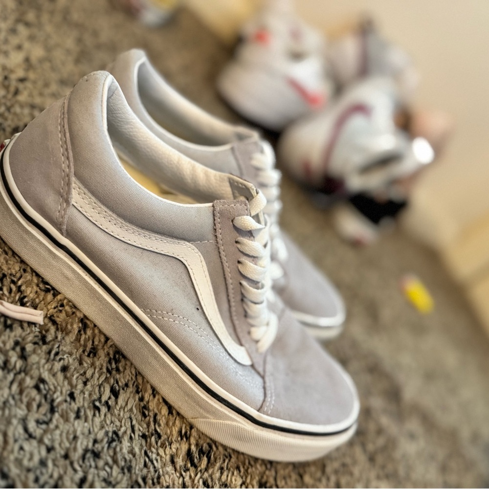 Vans Light Gray Women's Sneakers